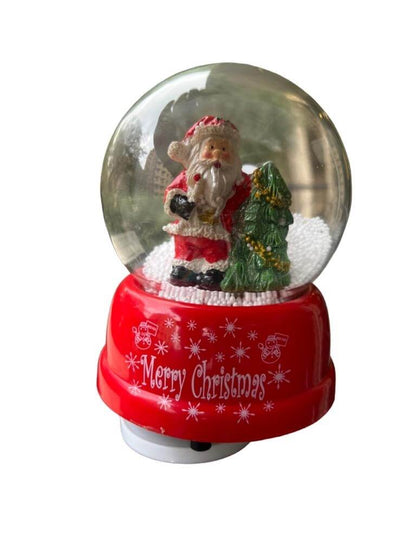 Santa Globe + Christmas Ball Lights Bundle Offer